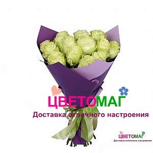 Букет 15 роз  Lemonade 50 см (Эквадор)
