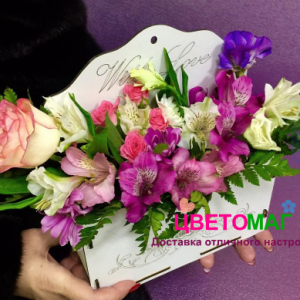 Конвертик с цветами