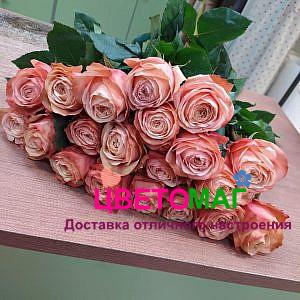 Букет 21   роза  Кахала 50 см (Эквадор)